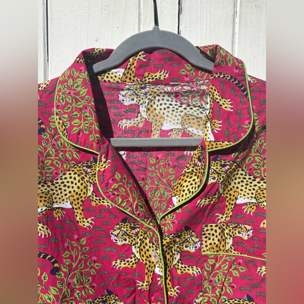 Printfresh Bagheera Long Printed Pajama Set - Picture 6 of 12
